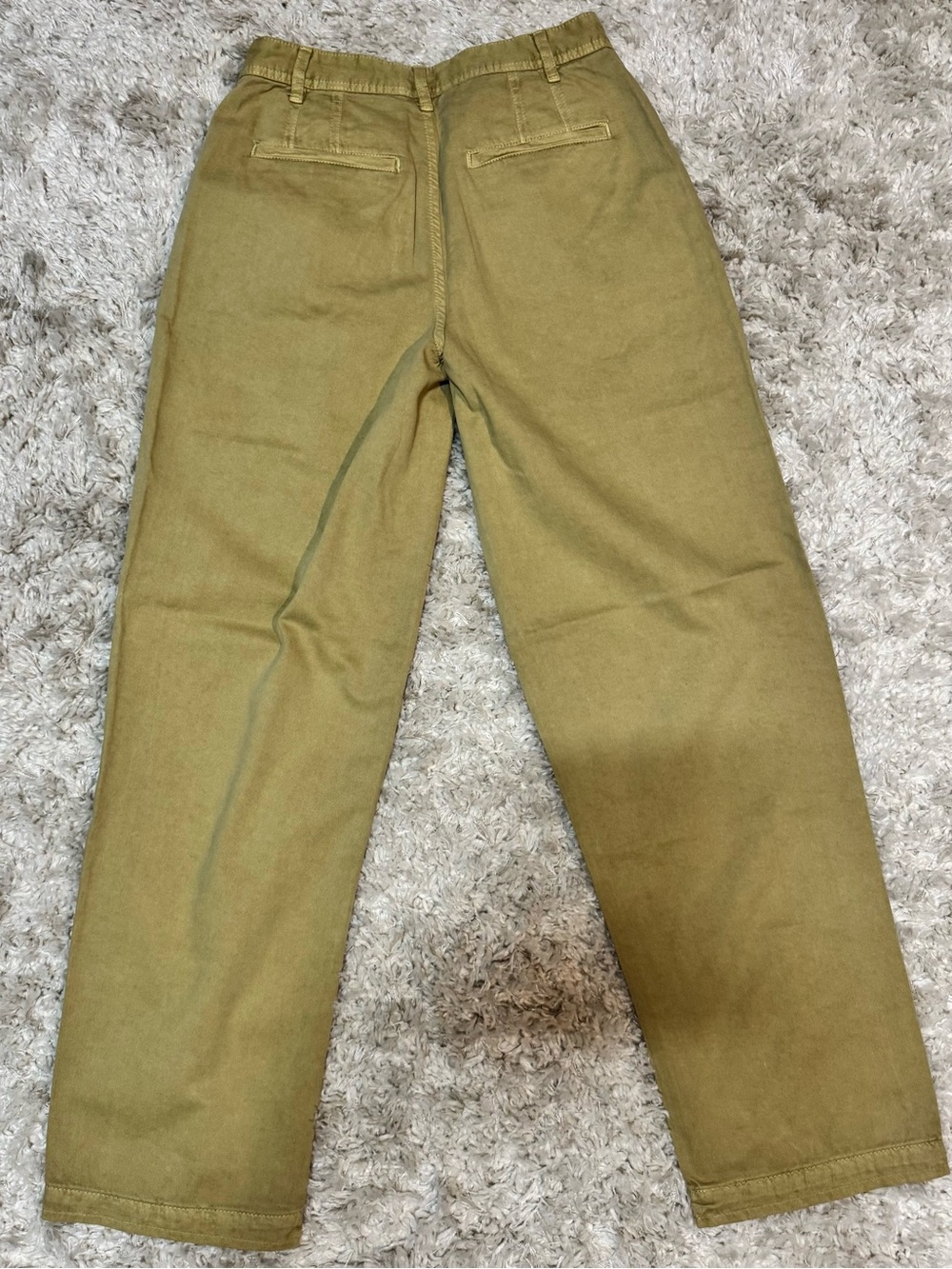 Free People Pleated Chino Pants NWOT - Picture 3 of 4